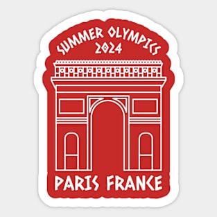 2024 SUMMER OLYMPICS PARIS FRANCE Sticker